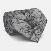 軽く斑点の多いグレーの傷の傷 ネクタイ (ロール)