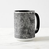 軽く斑点の多い灰色の擦り傷 マグカップ (正面右)