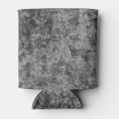 軽く斑点の多い灰色の擦り傷 缶クーラー (正面)