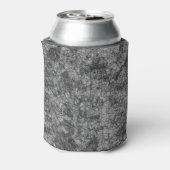 軽く斑点の多い灰色の擦り傷 缶クーラー (缶裏面)