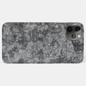 軽く斑点の多い灰色の擦り傷 Case-Mate iPhoneケース (裏面(横))