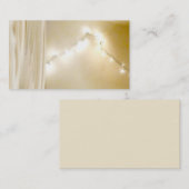 軽く精神的な白熱夜ホタルの名刺 名刺 (正面/裏面)