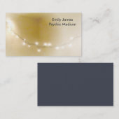 軽く精神的な霊魂媒体の名刺 名刺 (正面/裏面)