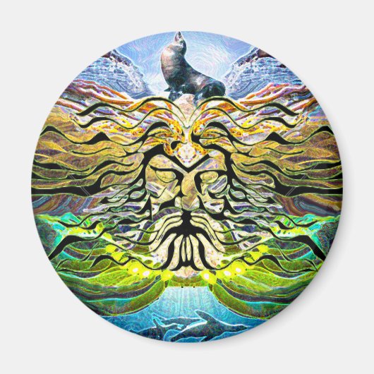 軽く踏む マグネット (正面)