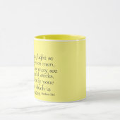 軽く輝くコーヒーマグ マグカップ (中央)