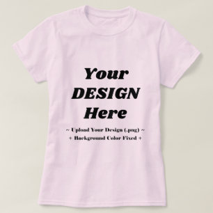 軽やかで優雅な印象を与える上品なパステルピンクのTシャツ Tシャツ