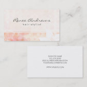 軽エレガントい花 名刺 (正面/裏面)