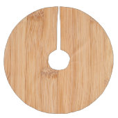 軽カッコいいエレガント褐色の竹材プリント ブラッシュドポリエステルツリースカート (正面)