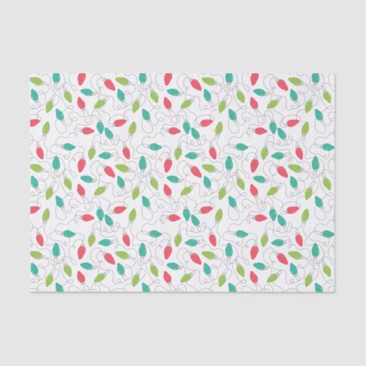 軽カラフルいクリスマスティッシュペーパー 薄葉紙 (正面)