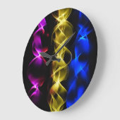 軽カラフル壁時計のリボン ラージ壁時計 (傾斜)