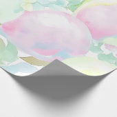 軽カラフル桃 ラッピングペーパー (角)