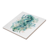 軽ターコイズ乗馬用セラミックタイル タイル (側面)