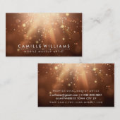 軽モダンい温お洒落かいコーヒー茶 名刺 (正面/裏面)