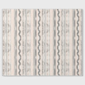 軽モダンエレガント過のストライプミニマルな人 ラッピングペーパー (フラット)