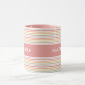 軽モダンストライプ マグカップ (中央)