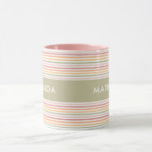 軽モダンストライプ マグカップ (中央)