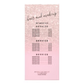 軽モダンバラ金ゴールドグリッターグラデーションキャンディ価格 ラックカード (裏面)