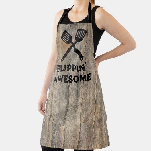 軽動揺して木素朴粒、フリッピン泡立て エプロン (インサイチュ)