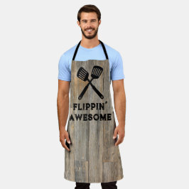 軽動揺して木素朴粒、フリッピン泡立て エプロン