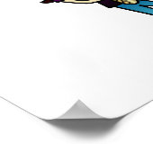 軽女子サクソフォン奏者 ポスター (角)