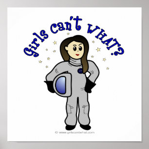 軽女性宇宙飛行士 ポスター