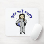 軽女性宇宙飛行士 マウスパッド (マウス)