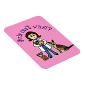 軽女性獣医 マグネット (右側)