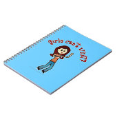 軽女歌手 ノートブック (左側)