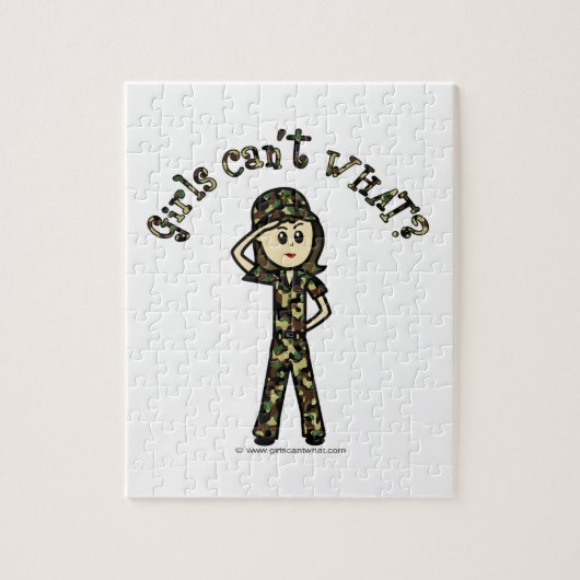 軽女軍少女 ジグソーパズル (縦)