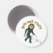 軽害虫駆除ガール マグネット (正面/裏面)