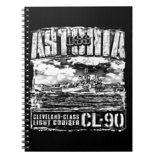 軽巡洋艦アストリア ノートブック (正面)
