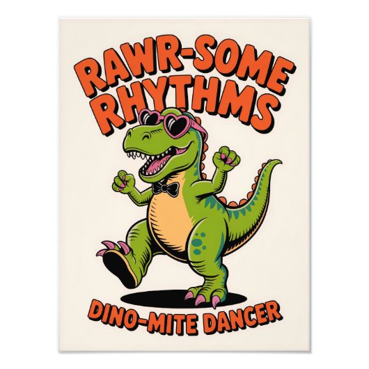 軽快なリズム フォトプリント            (正面)