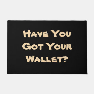 軽快なリマインダーフレーズオリジナルおもしろい ドアマット