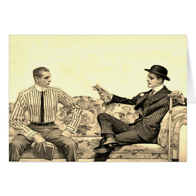 軽快な紳士 (正面横)