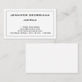 軽快な、基本的な専門の名刺 名刺 (正面/裏面)