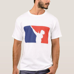 軽打の漫画 Tシャツ