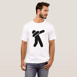 軽打アイコンが付いているDabberのTシャツ Tシャツ