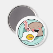 軽朝食磁石 マグネット (正面/裏面)