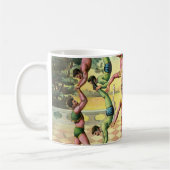 軽業を行う13人 コーヒーマグカップ (左)