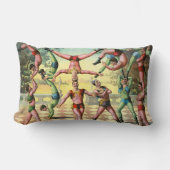 軽業を行う13人 ランバークッション (正面)