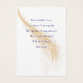 軽水色ギフトフェスティバルのハヌカーラベル (裏面)