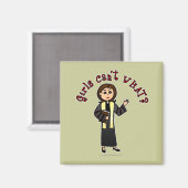 軽牧師の女の子 マグネット (正面/裏面)