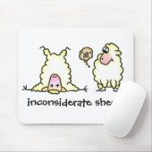 軽率なヒツジのマウスパッド マウスパッド (マウス)