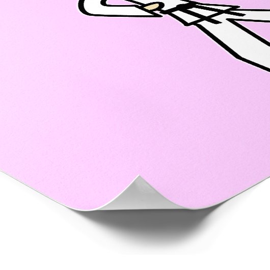 軽空手ガール ポスター (角)