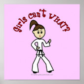 軽空手ガール ポスター (正面)