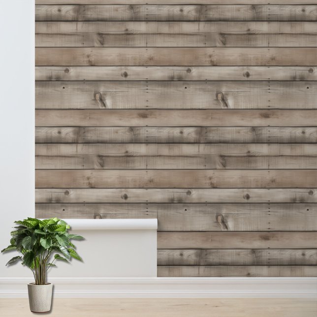 軽素朴木板パターン 壁紙 (クリエイターアップロード済み)