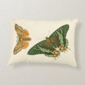 軽縁ど蝶絵画の アクセントクッション (裏面)