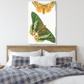 軽縁ど蝶絵画の キャンバスプリント (インサイチュ (寝室))