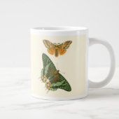 軽縁ど蝶絵画の ジャンボコーヒーマグカップ (右)