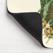 軽縁ど蝶絵画の マウスパッド (コーナー)